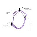 Polostahovací obojek Martingale 25 mm
